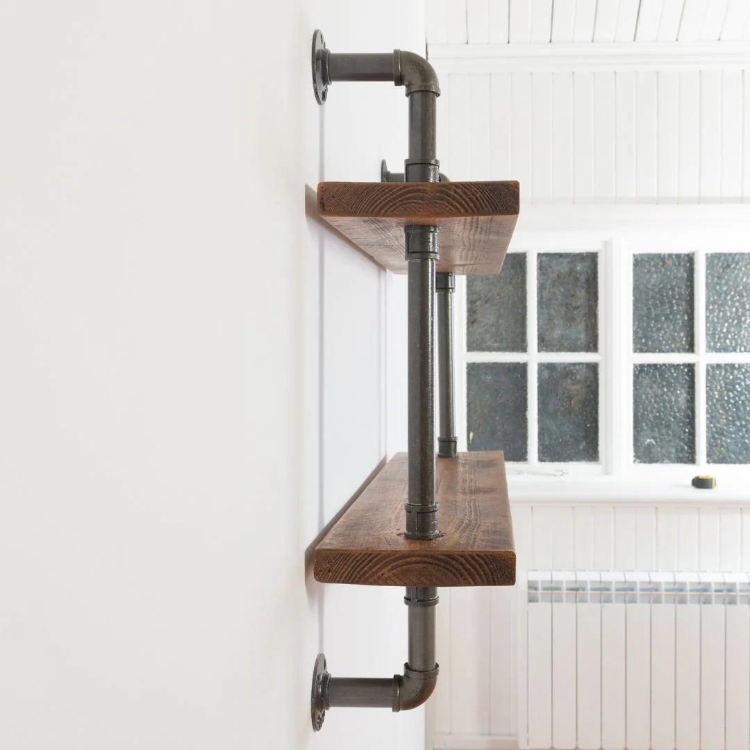 3 Shelf Industrial Pipe Shelving Unit - Image 7