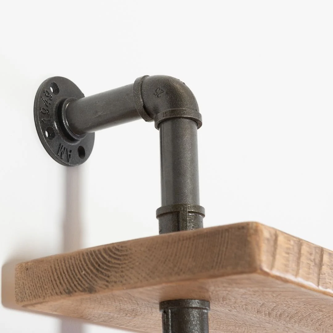 3 Shelf Industrial Pipe Shelving Unit - Image 8