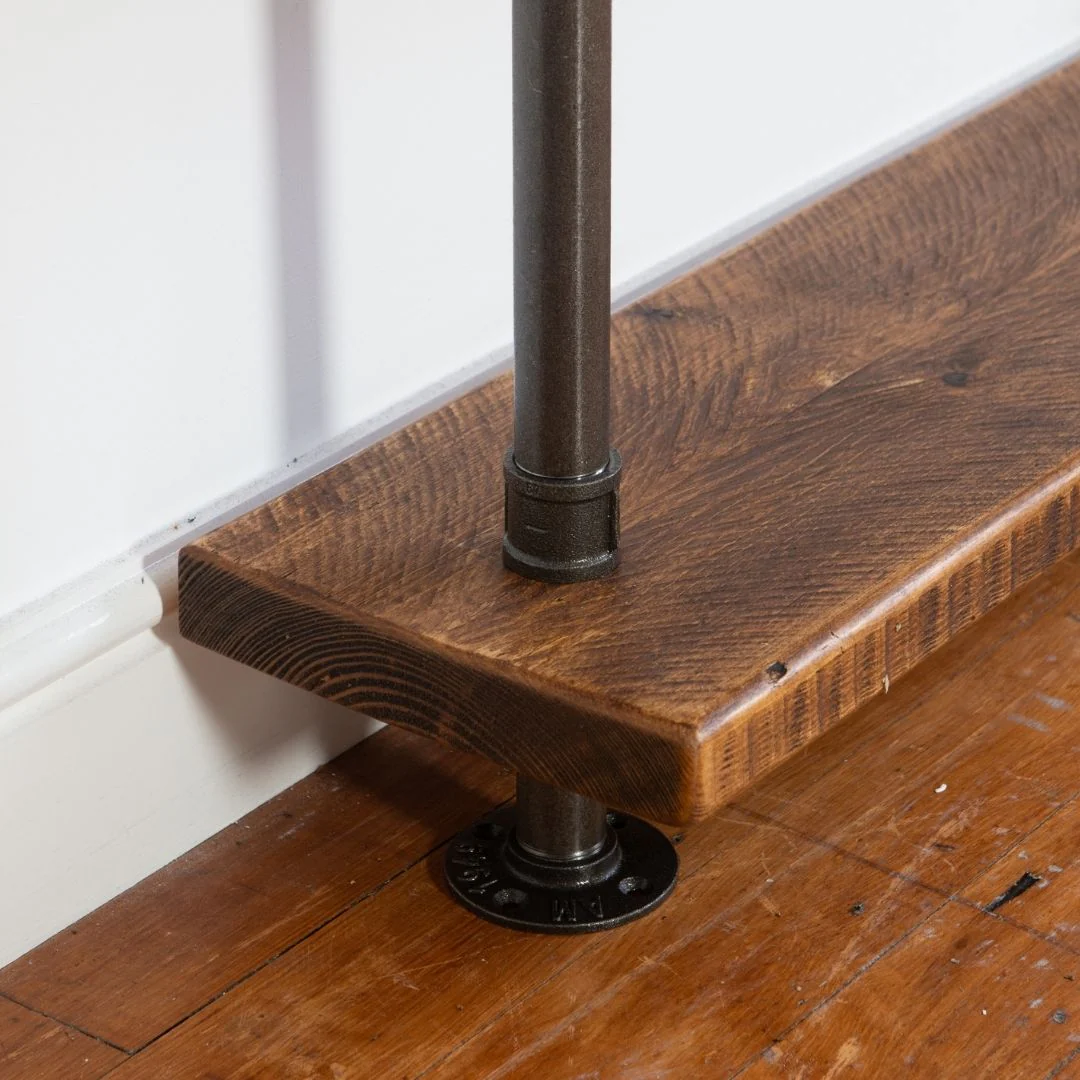 3 Shelf Pipe Shelving Unit - Floor Mounted - Image 7