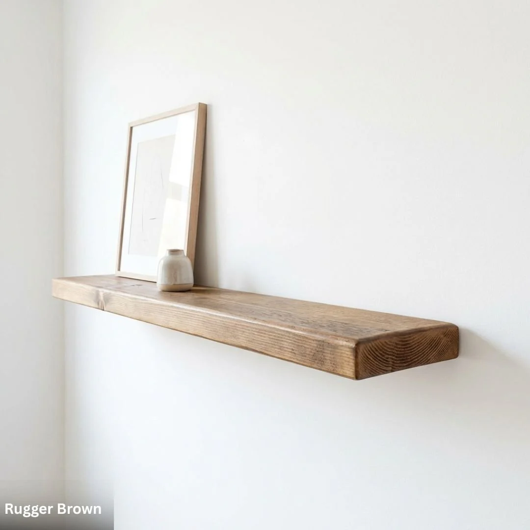 Rustic Shelf 38mm with Floating Brackets - Image 10