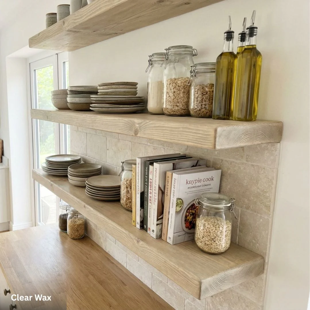 Rustic Shelf 38mm with Floating Brackets - Image 12