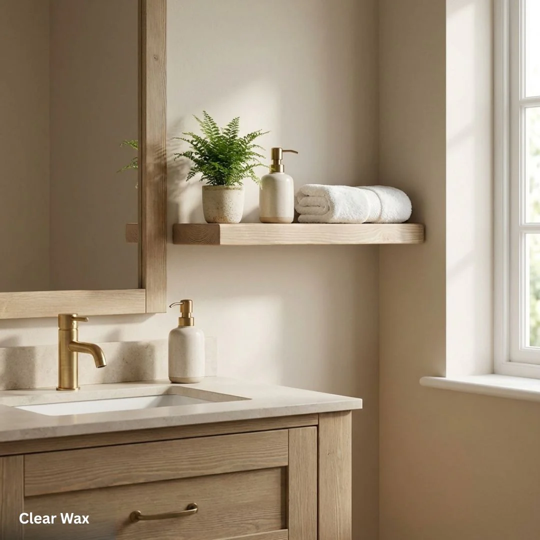 Rustic Shelf 38mm with Floating Brackets - Image 17