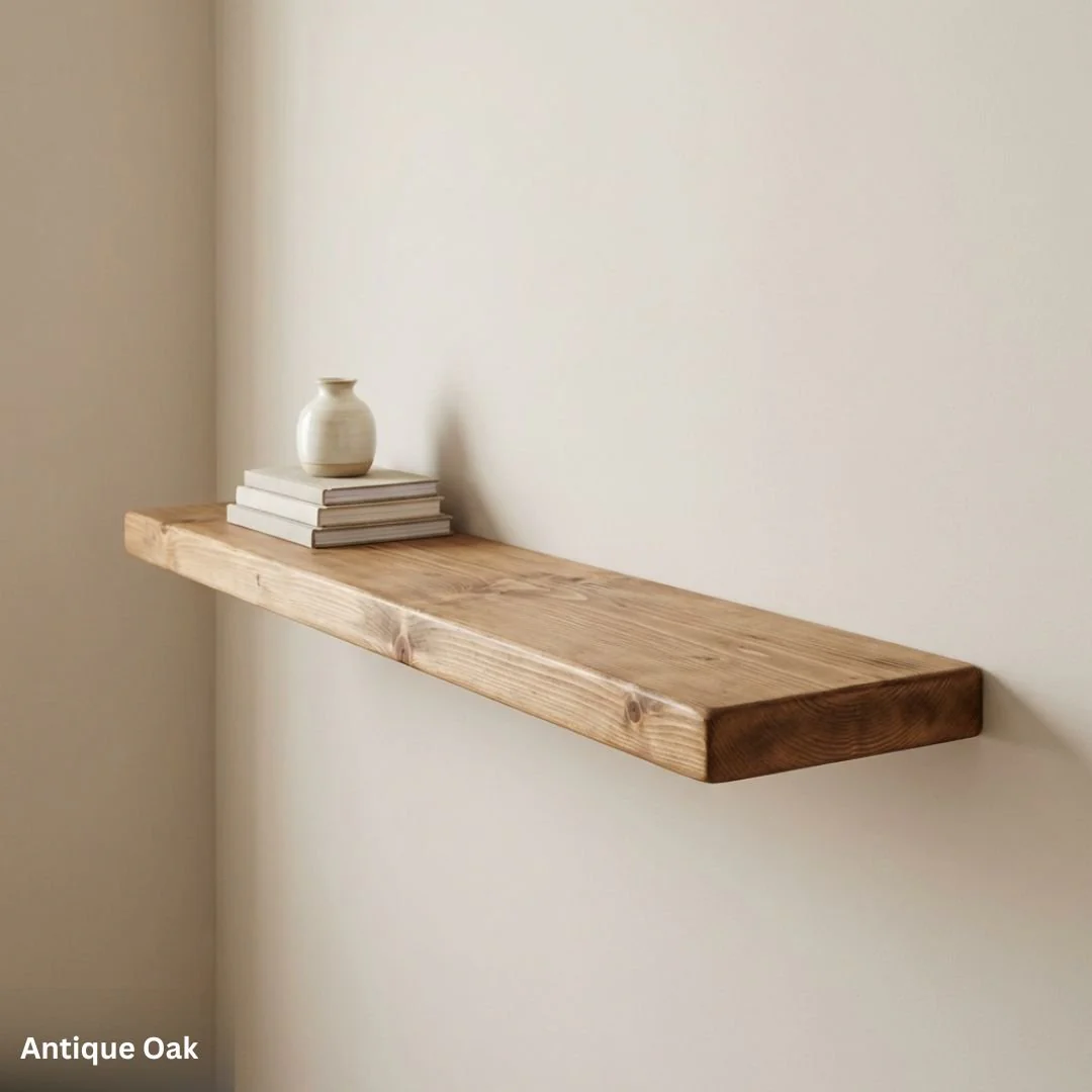 Rustic Shelf 38mm with Floating Brackets - Image 6