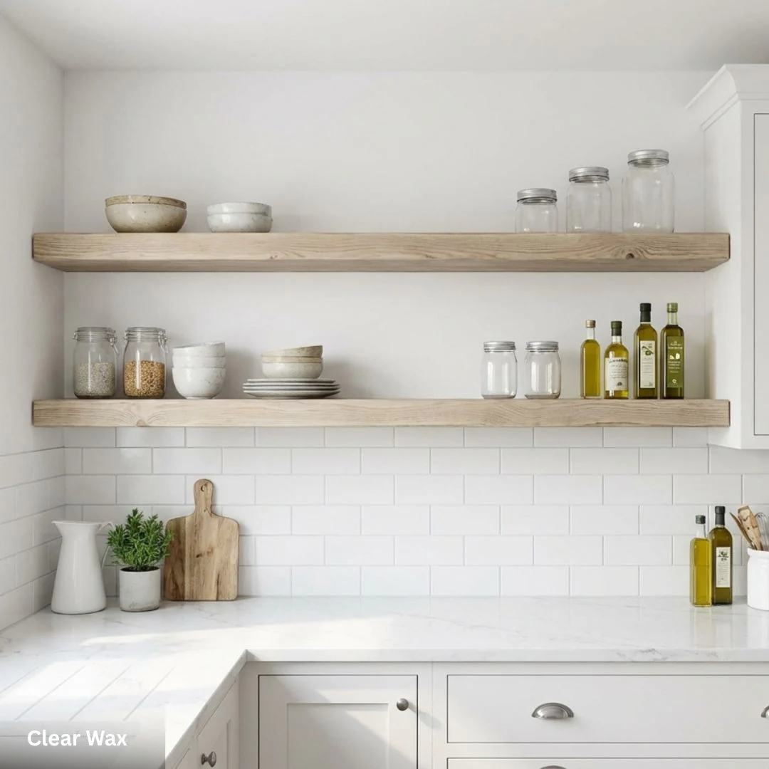50mm Rustic Chunky Floating Shelves - Image 2