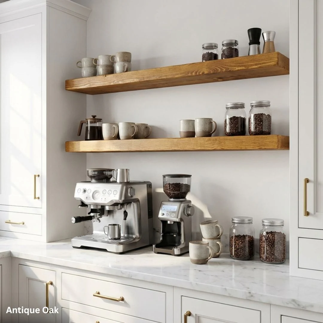 50mm Rustic Chunky Floating Shelves - Image 8