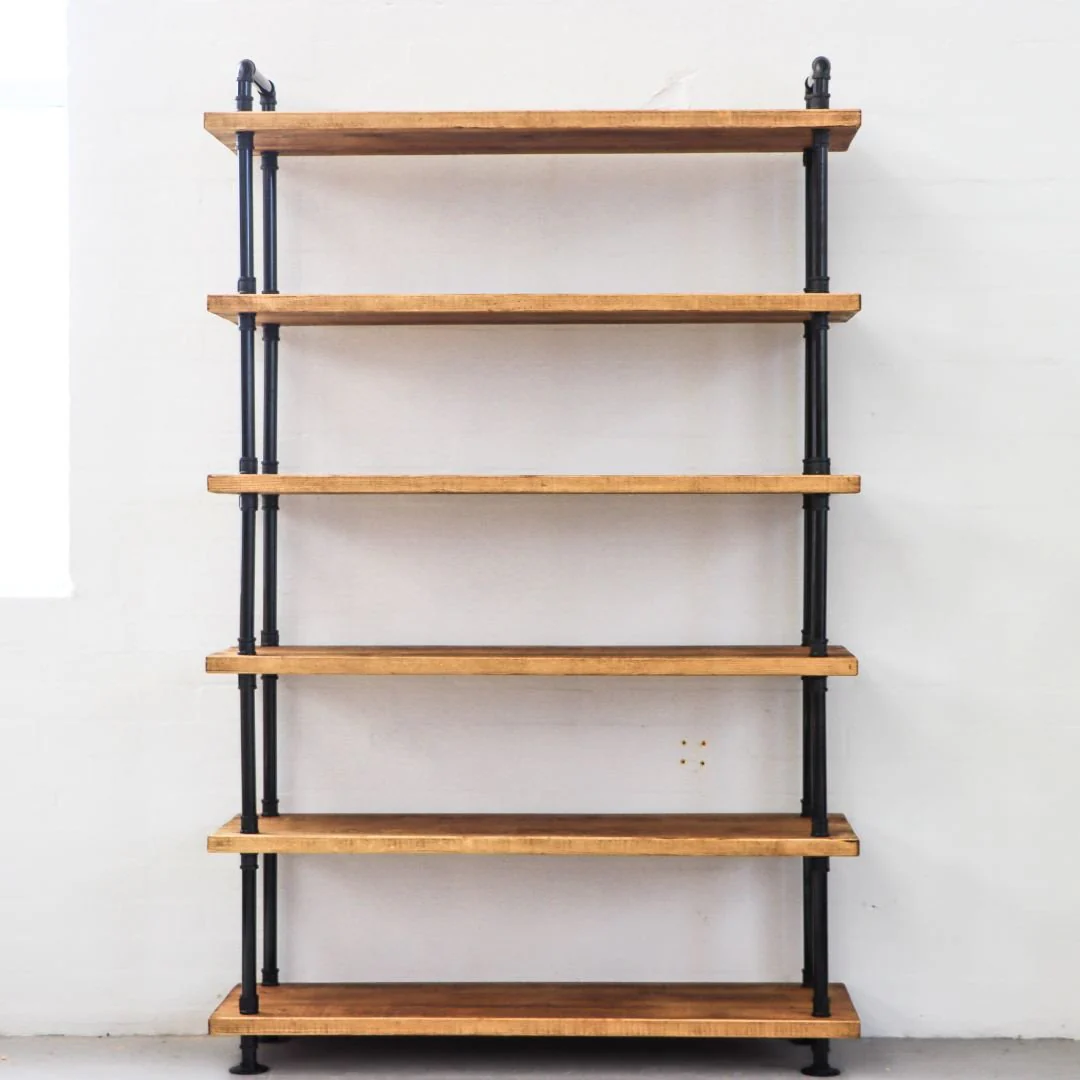 6 Shelf Free Standing Pipe Shelving Unit - Image 11