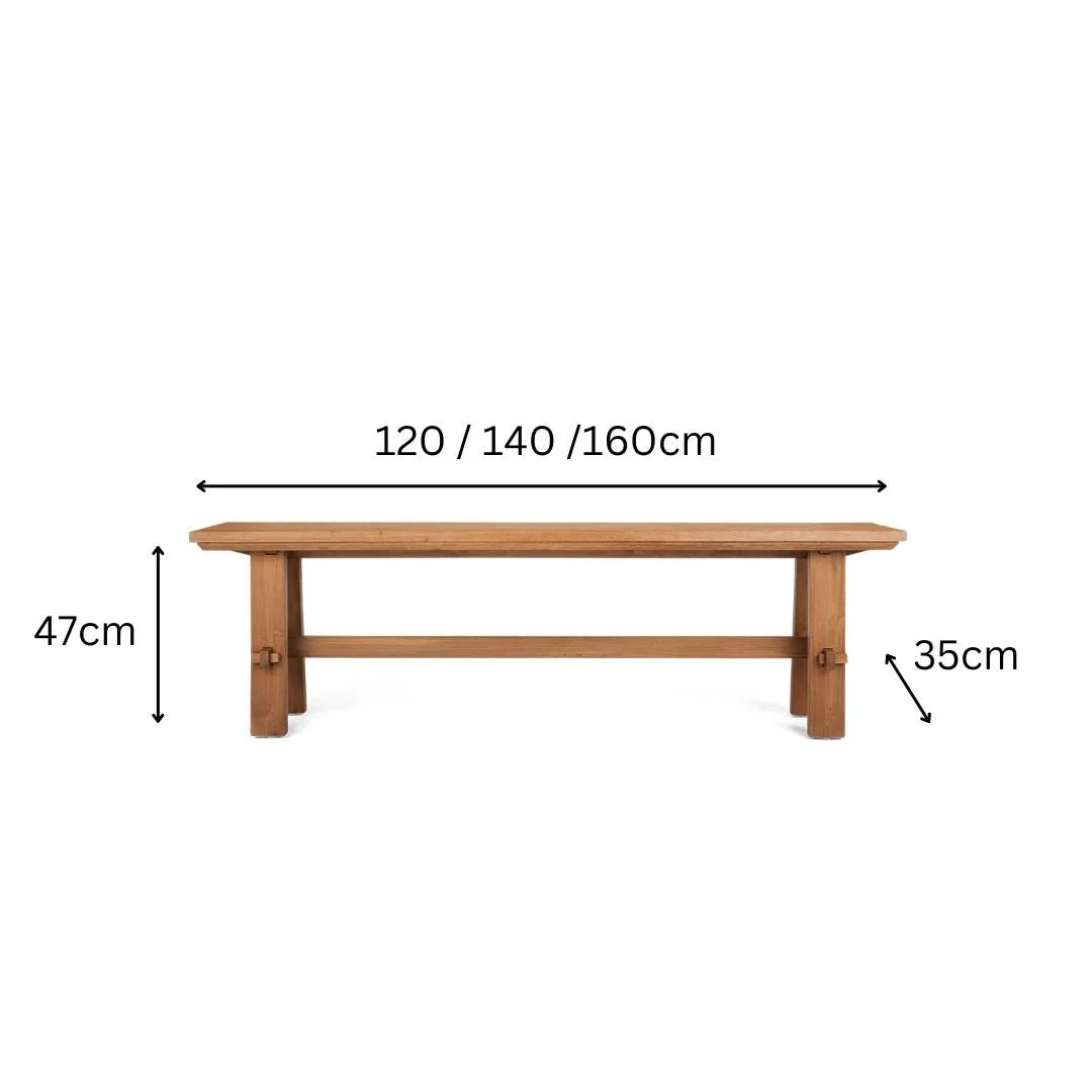 Artisan Side Bench - Image 4