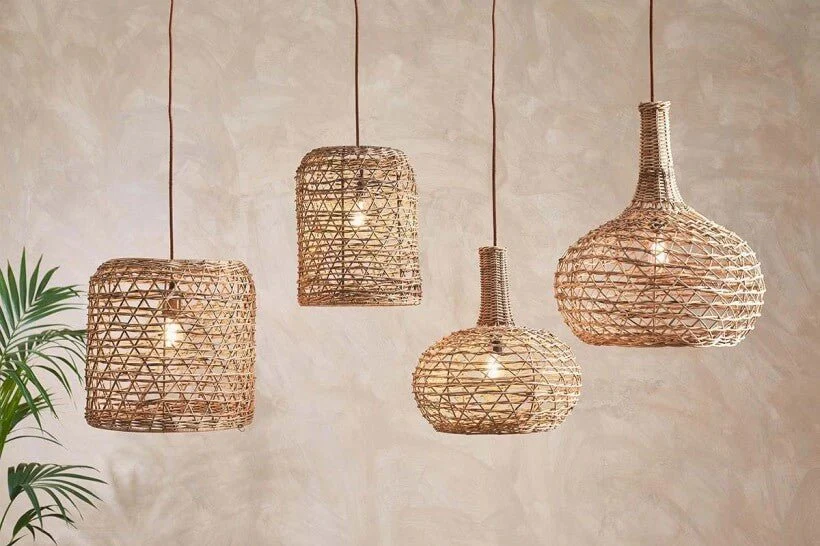 Beru Rattan Lampshade - Conical - Image 4