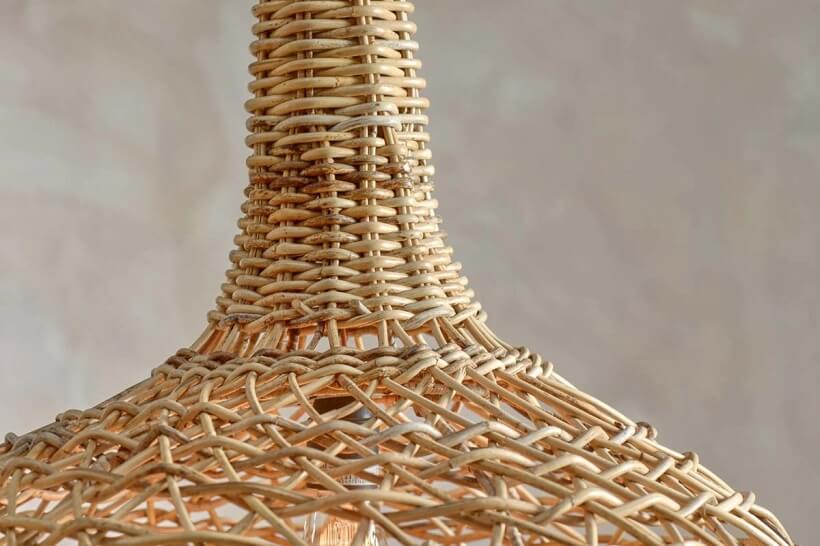 Beru Rattan Lampshade - Conical - Image 5