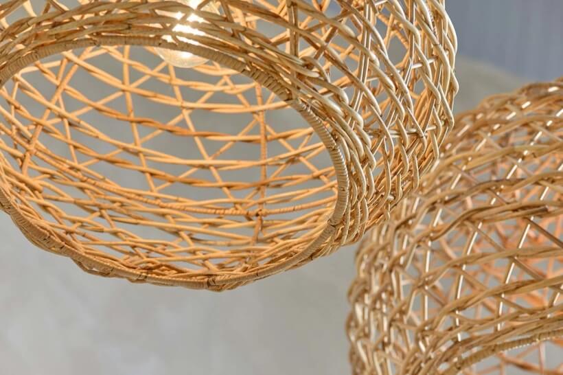 Beru Rattan Lampshade - Conical - Image 6