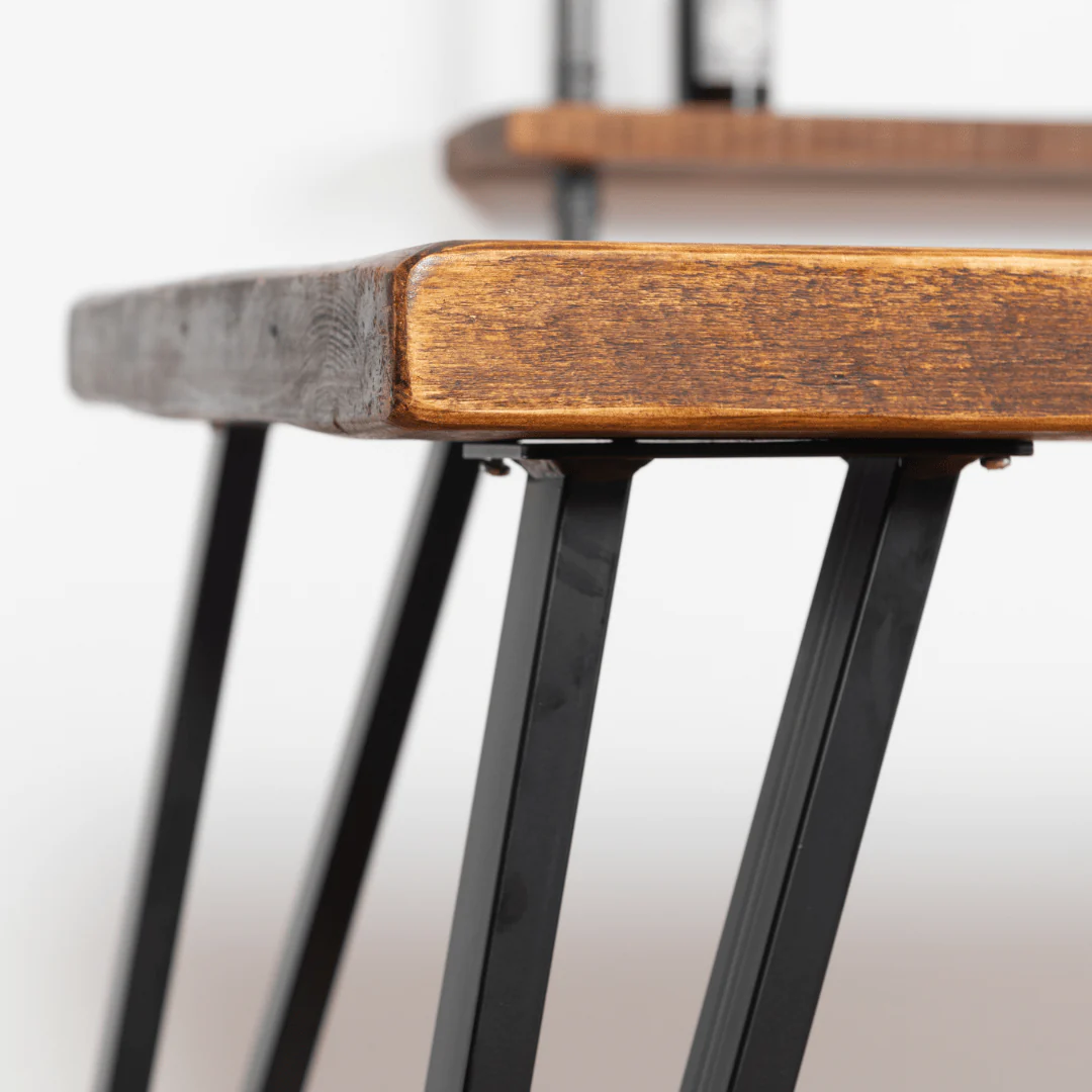 Birkhouse Industrial Dining Table - Box Hairpin - Image 4