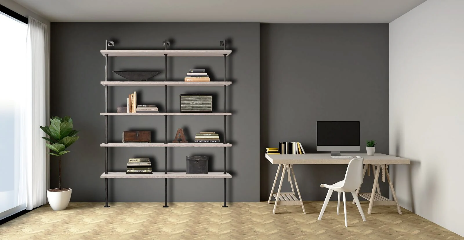 BOX-IT - 5 Shelf Industrial Double Shelving Unit - Image 2