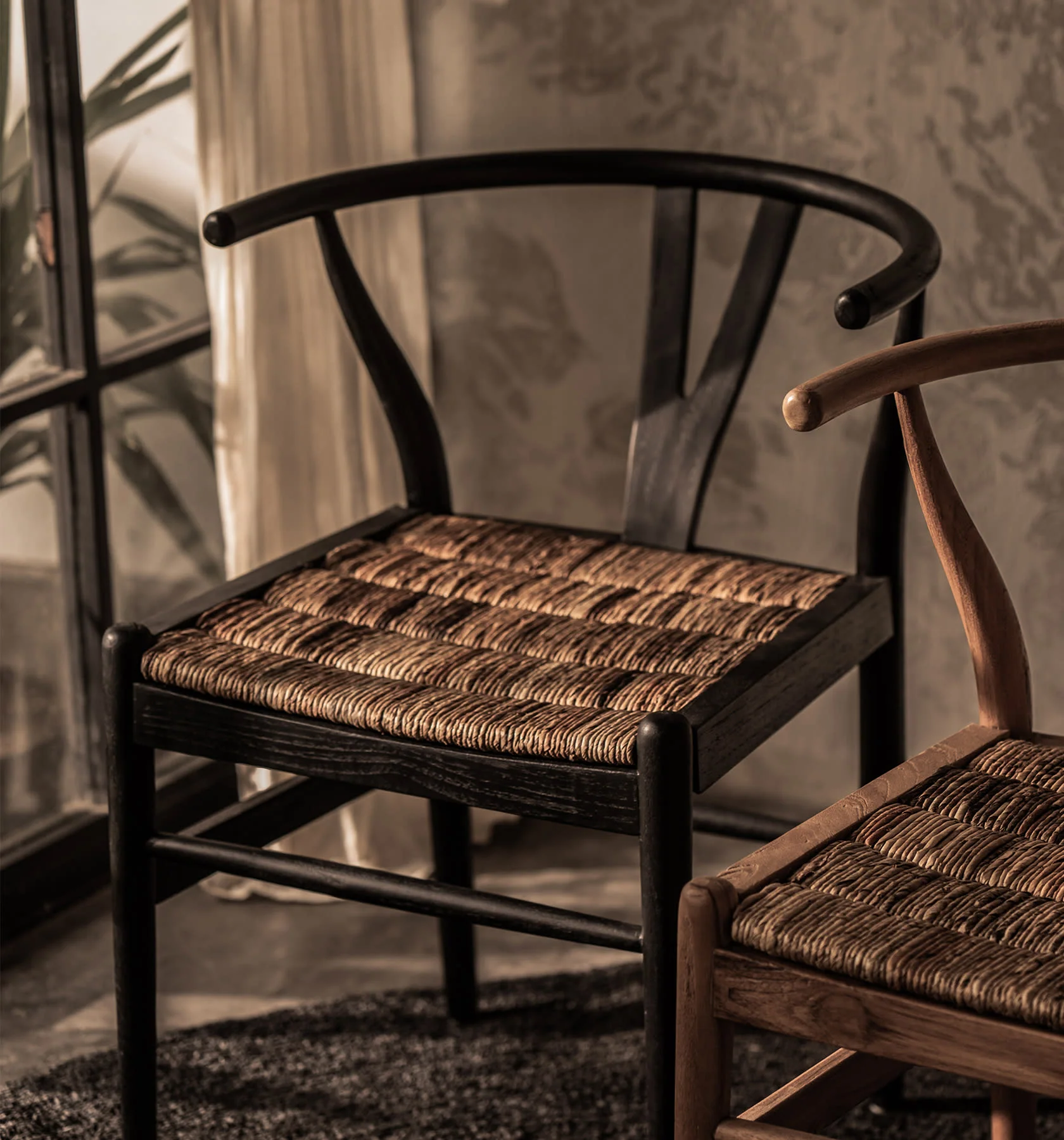 Caterpillar Twin Chair - Charcoal - Image 3