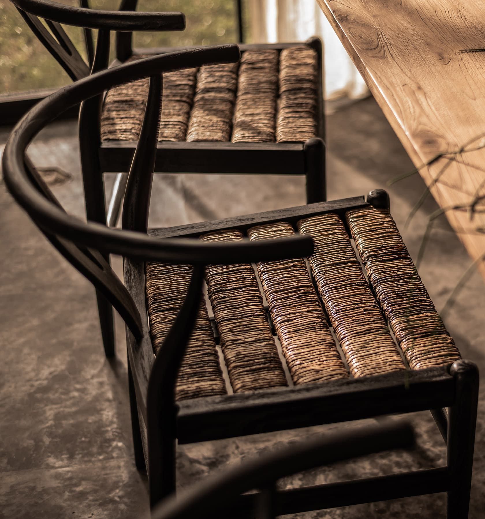 Caterpillar Twin Chair - Charcoal - Image 5