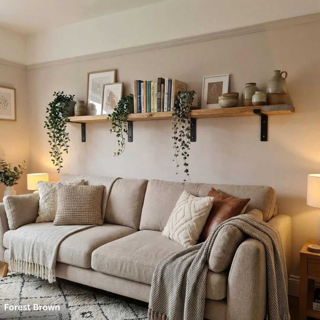 Scaffold Board Shelf 35mm with End Bands and Lipped Metal Brackets - Image 3