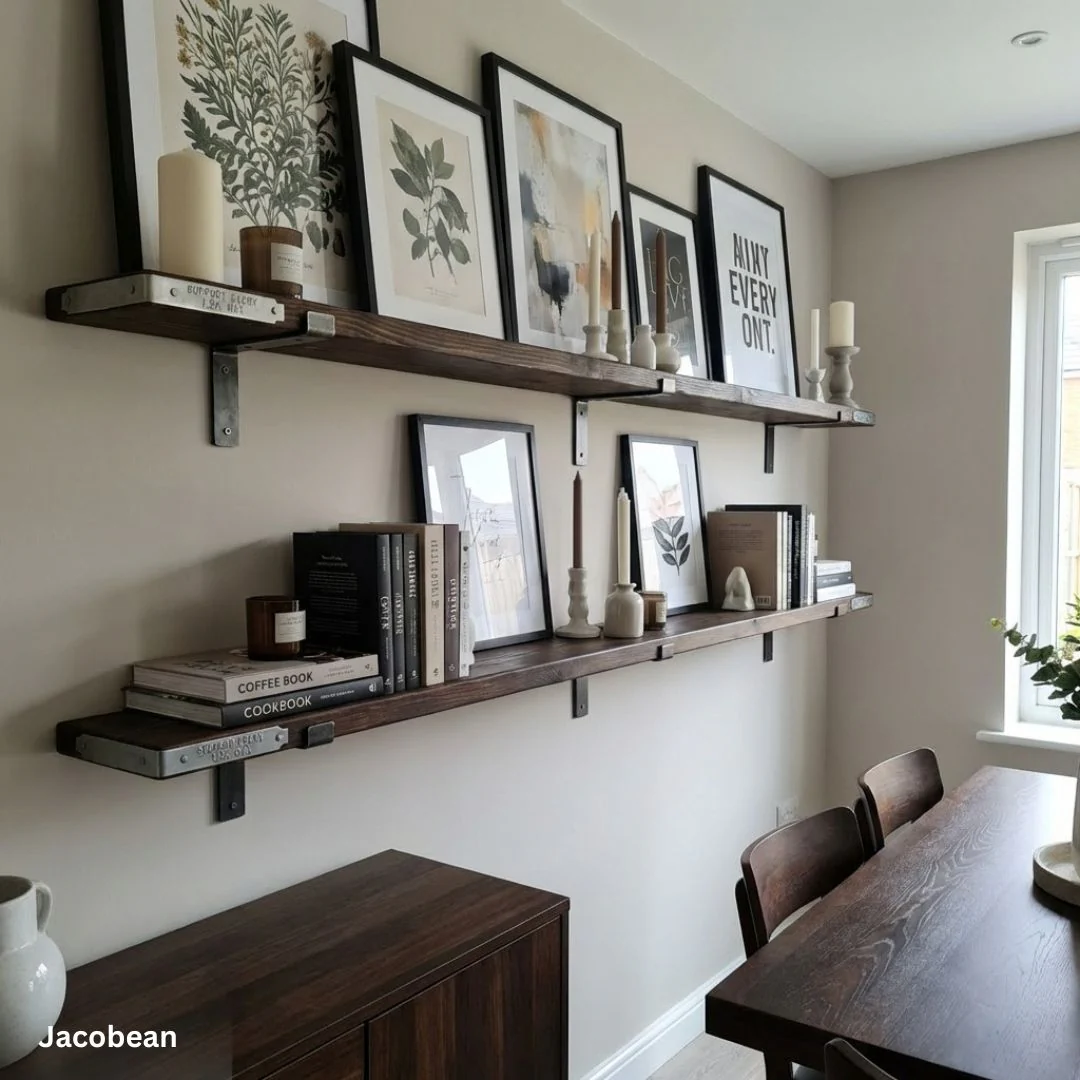 Scaffold Board Shelf 35mm with End Bands and Lipped Metal Brackets - Image 6