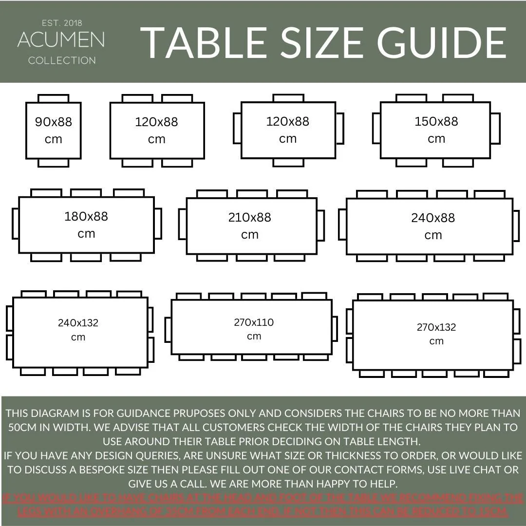 Grasmoor Rustic Dining Table - V Frame Leg - Image 12