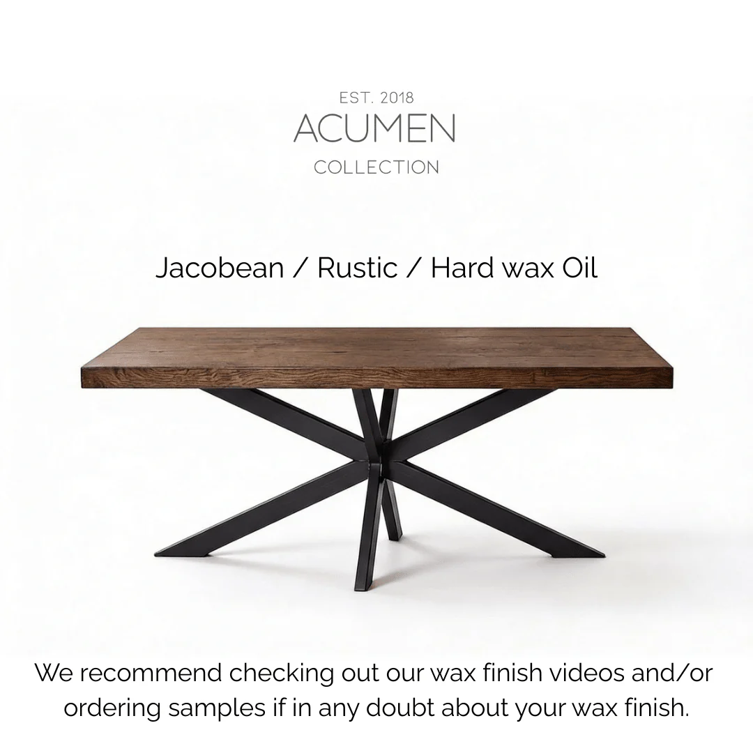 Grisedale Rustic Dining Table - Spider Leg - Image 14
