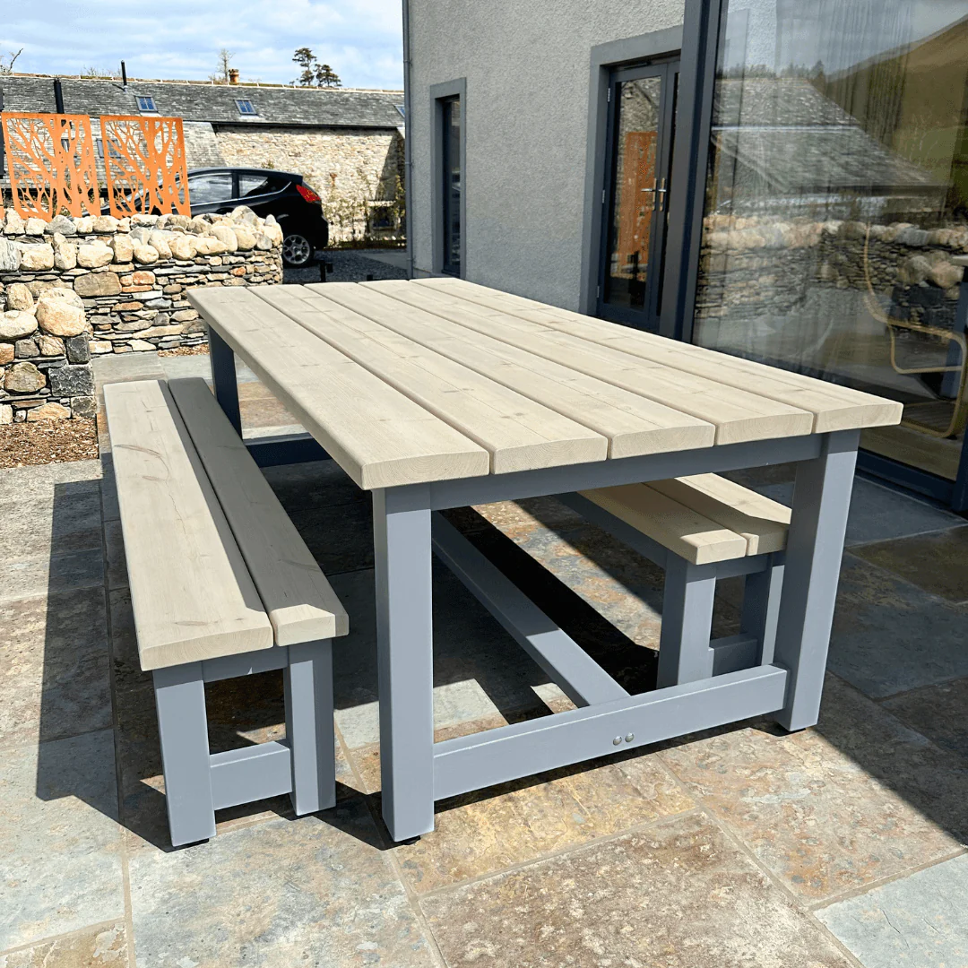 Mellbreak - Rustic Garden Table - Image 4