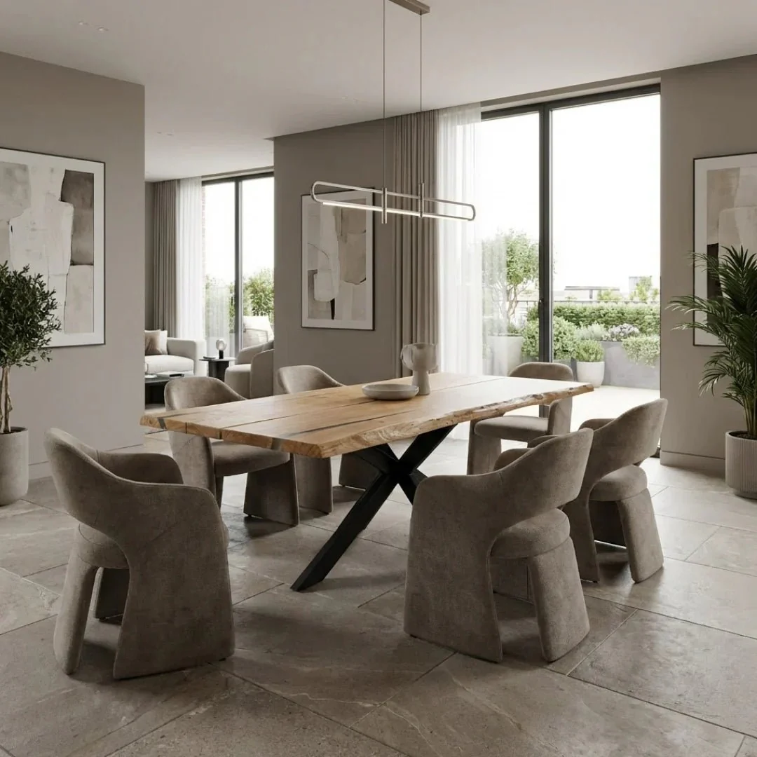 Oak Dining Table - 200 cm | 0007 - Image 12