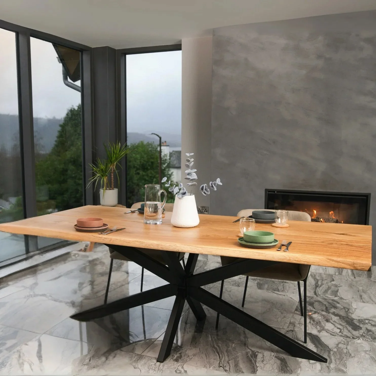 Oak Dining Table - 200 cm | 0007 - Image 7