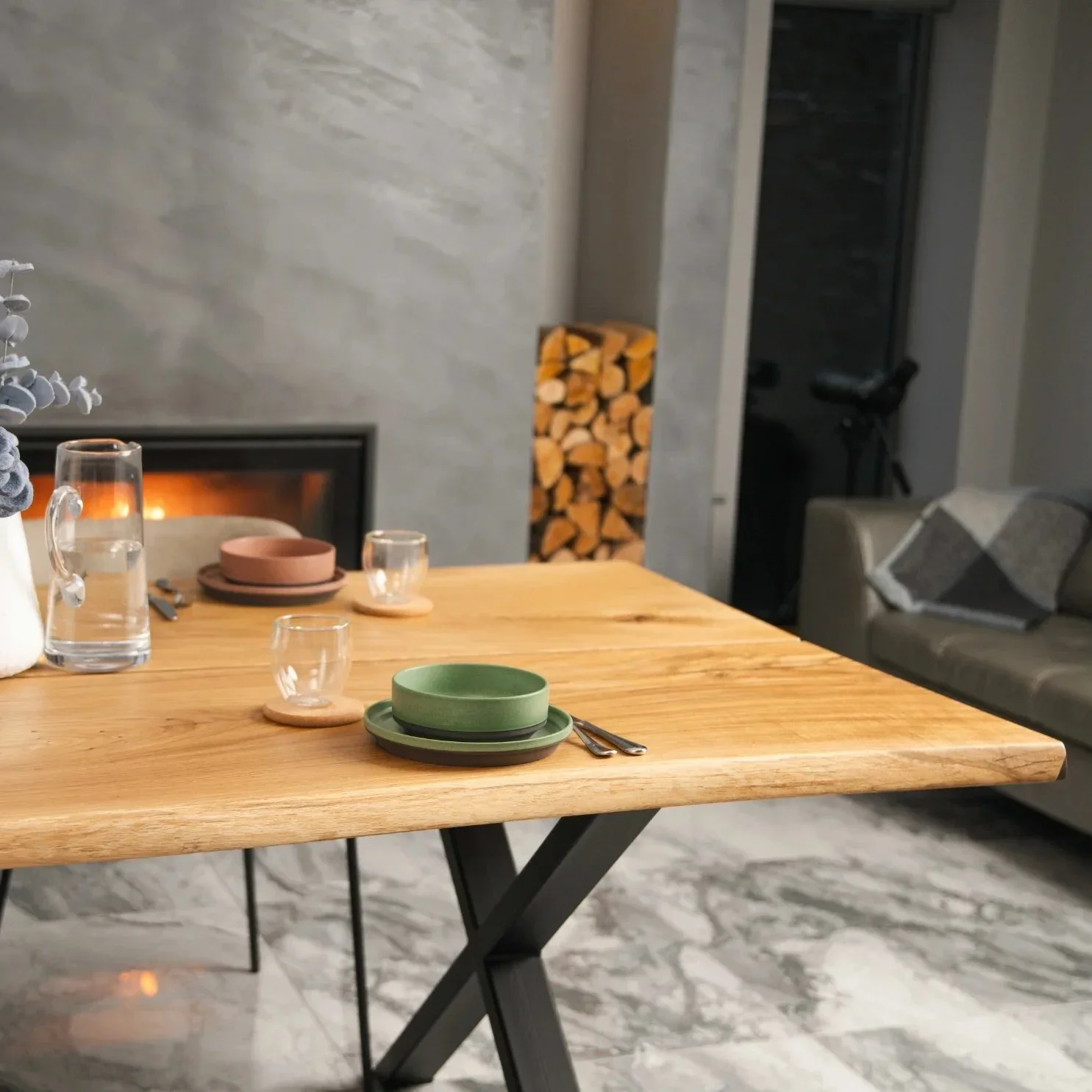 Oak Dining Table - 200 cm | 0007 - Image 8