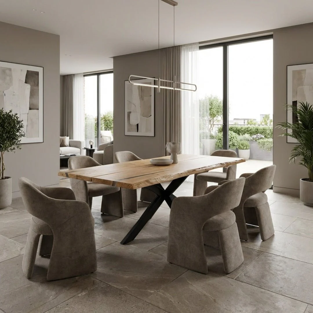 Oak Dining Table - 220 cm | 0045 - Image 12