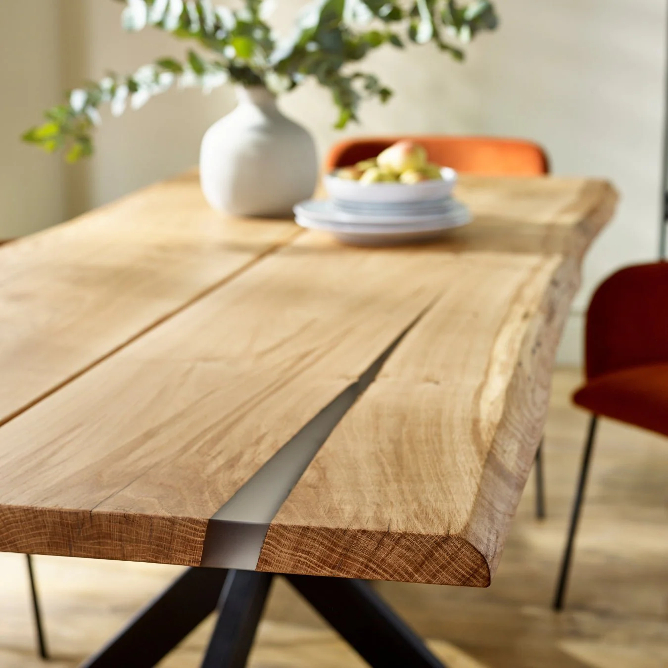 Oak Dining Table - 220 cm | 0045 - Image 3