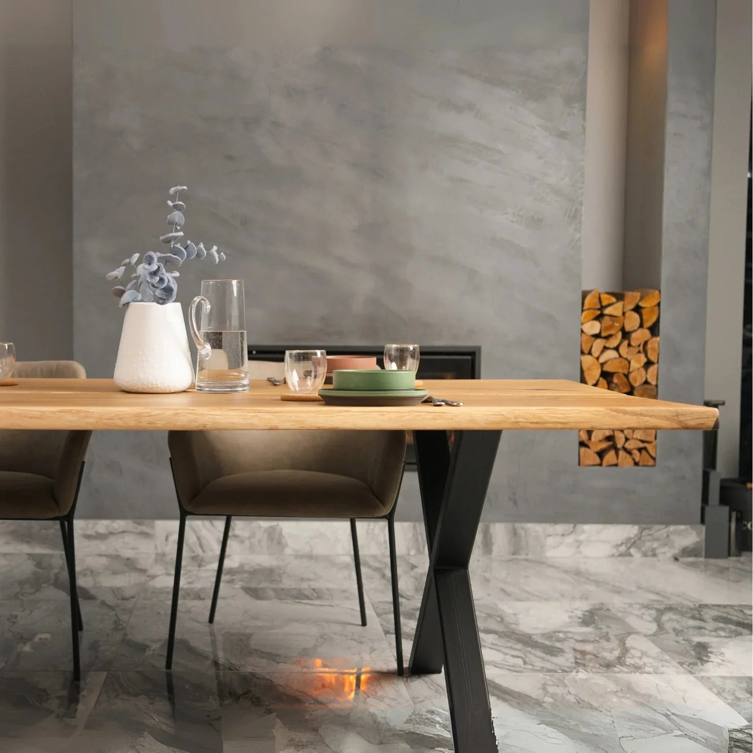 Oak Dining Table - 220 cm | 0045 - Image 9