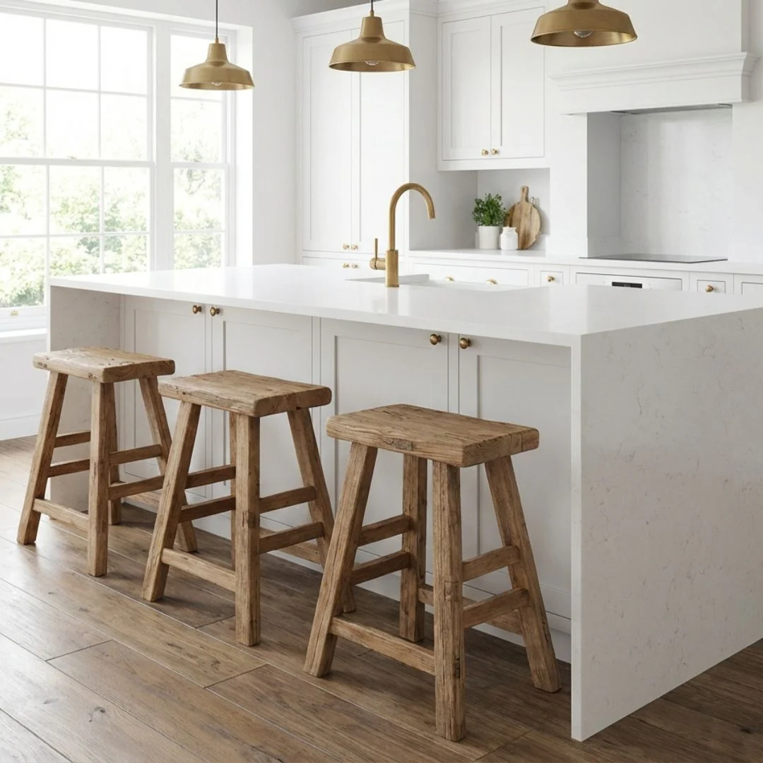 Old Barn Farmhouse Stool - Image 11