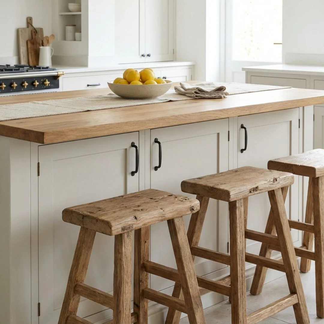 Old Barn Farmhouse Stool - Image 12