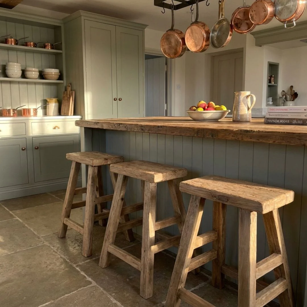 Old Barn Farmhouse Stool - Image 9