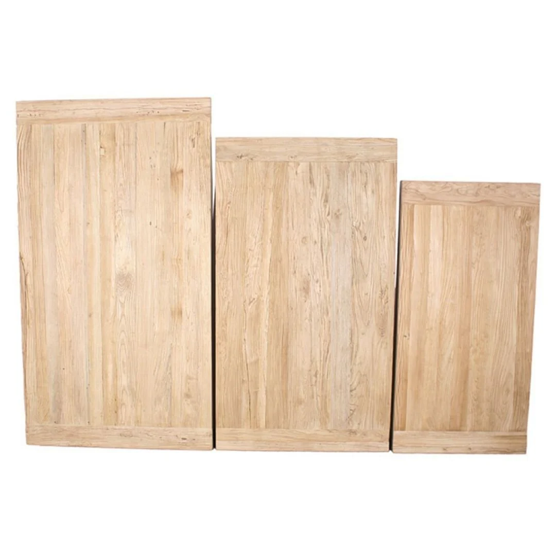 Old Barn Reclaimed Elm Dining Table - Image 7
