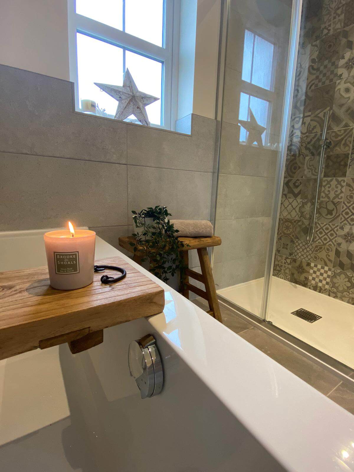 Old Barn Rustic Elm Bath board - Image 7