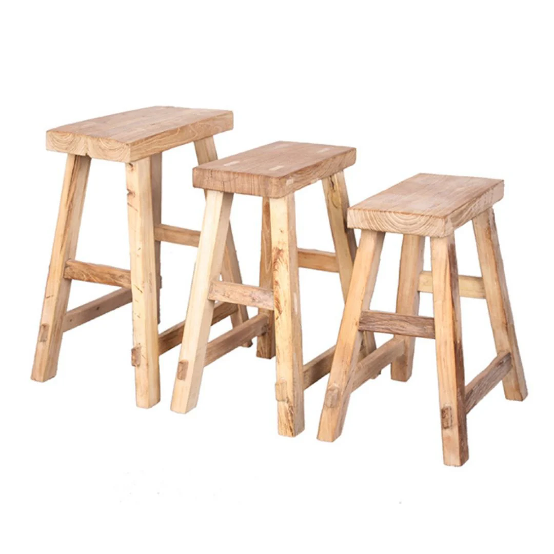 Old Barn Utility Rustic Stool - Image 7