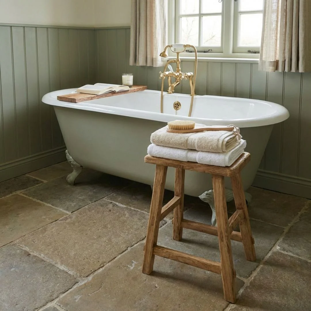 Old Barn Vintage Stool - Image 10