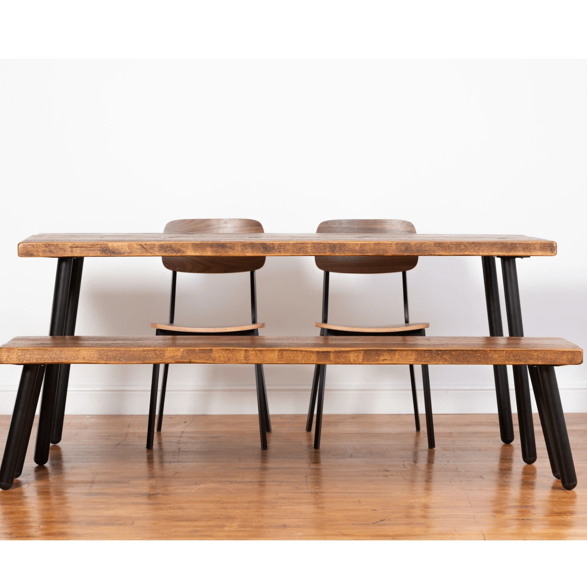 Gibson Industrial Bench - Chunky Round Leg - Image 2