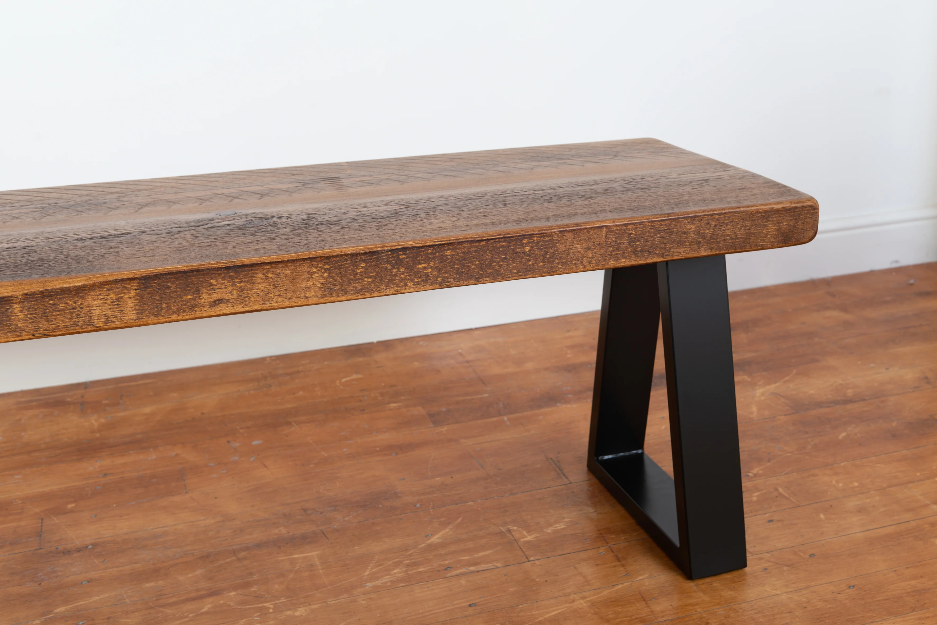 Glenridding Industrial Bench - Trapezoid Leg - Image 8