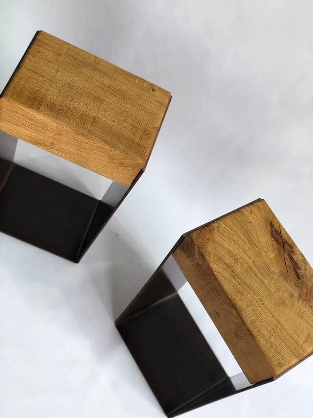 Reformed Steel Side Table - Image 3