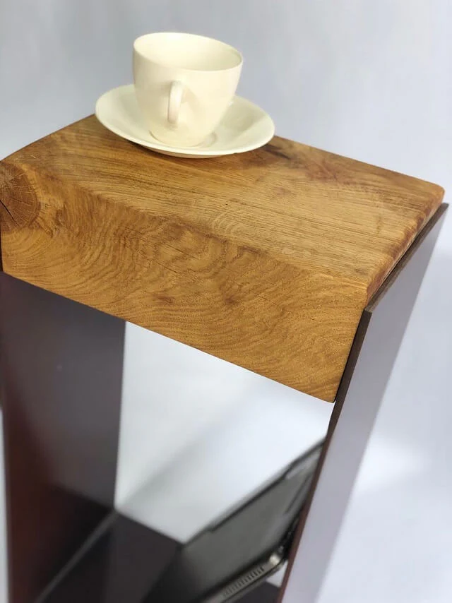 Reformed Steel Side Table - Image 4