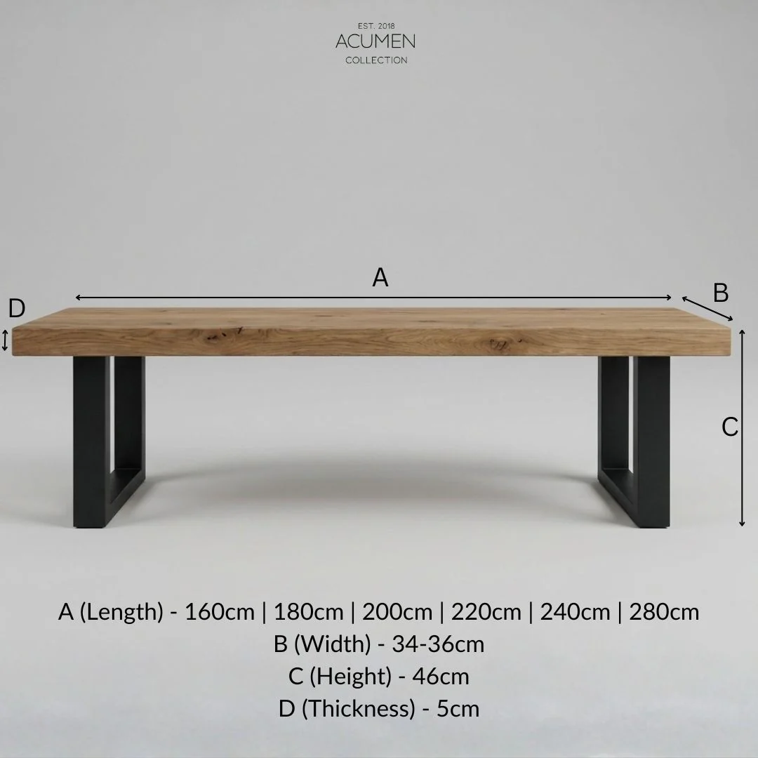 Scafell Elm Bench - Image 6