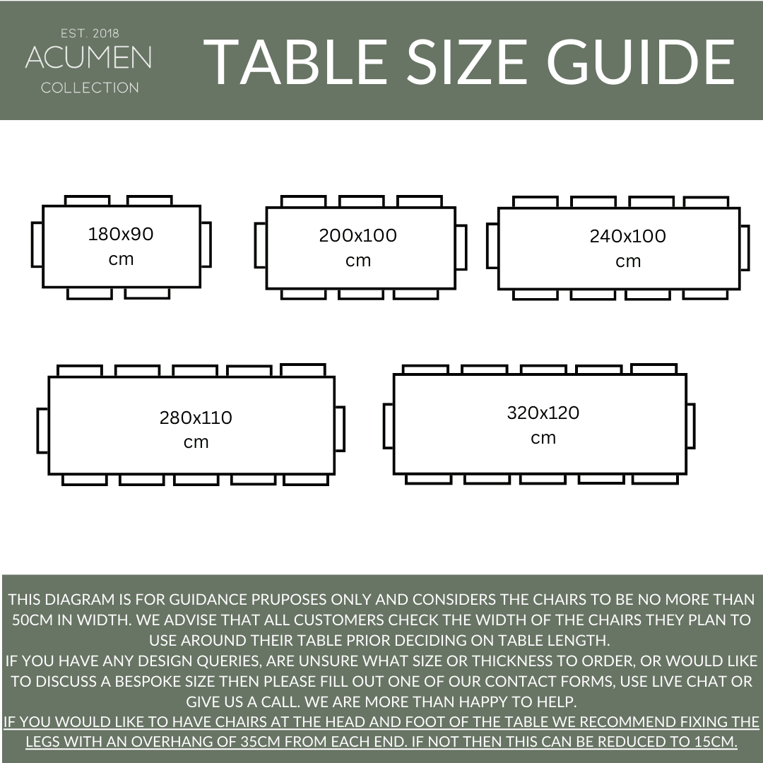 Harrison - Reclaimed Elm Dining Table - V Legs - Image 4
