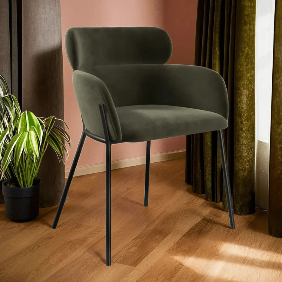 Set of Curved Isla High Quality Dining Chairs - Image 10