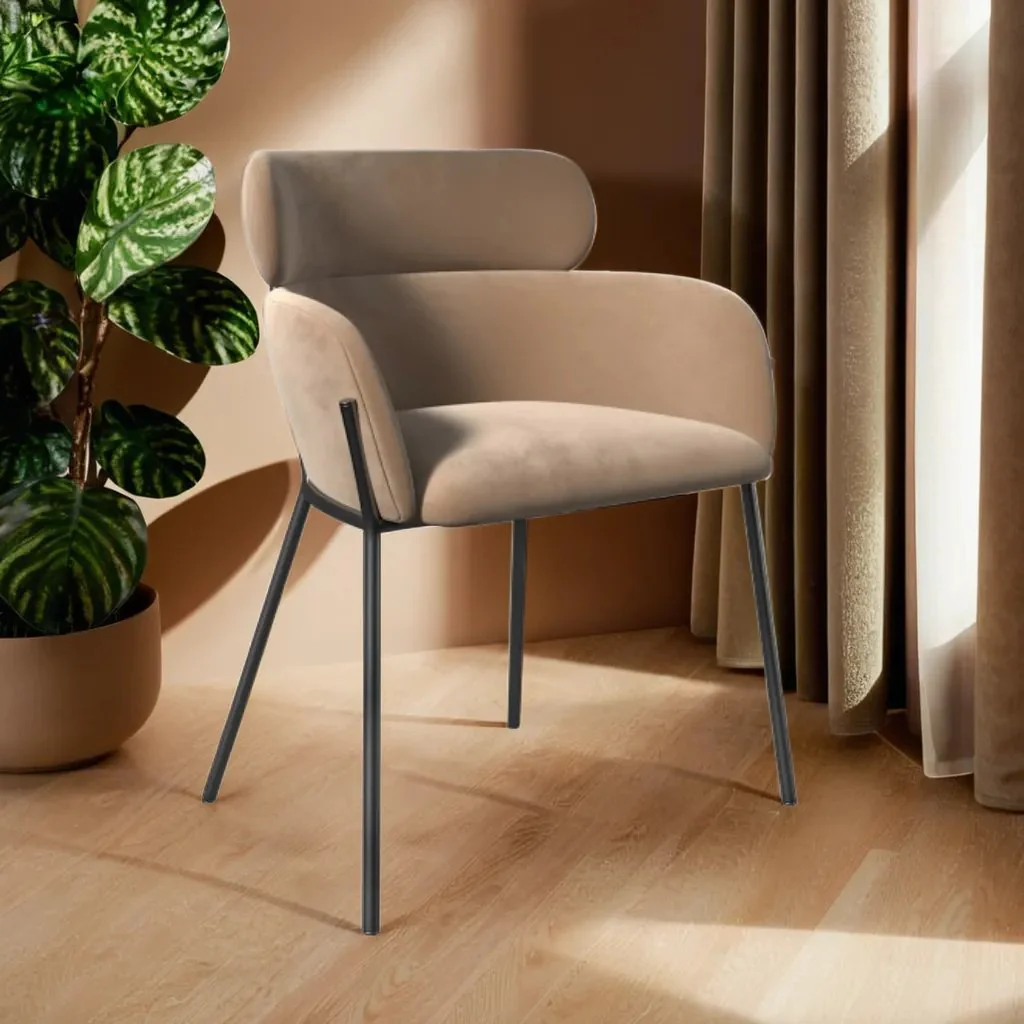 Set of Curved Isla High Quality Dining Chairs - Image 7