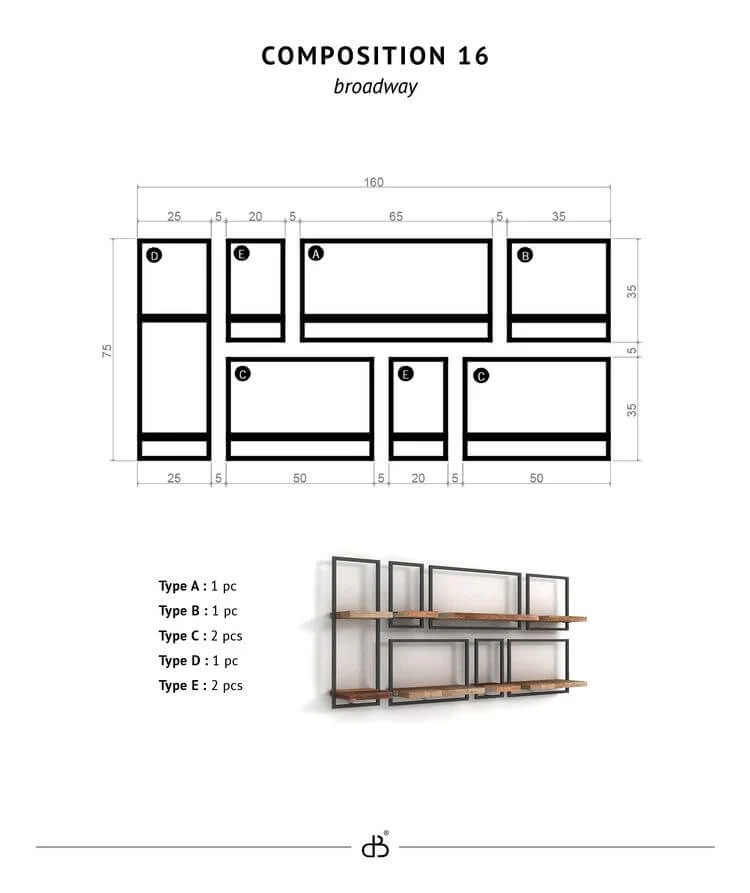 Shelfmate Composition 16 - Broadway - Image 6