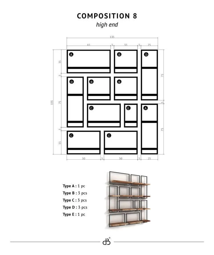 Shelfmate Composition 8 - High End - Image 5