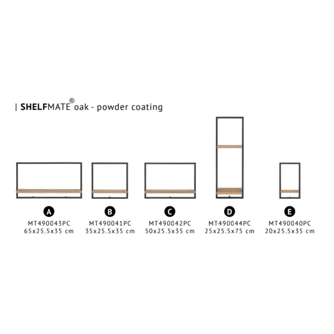 SHELFMATE European Oak Powder Coated - Style A - Image 5