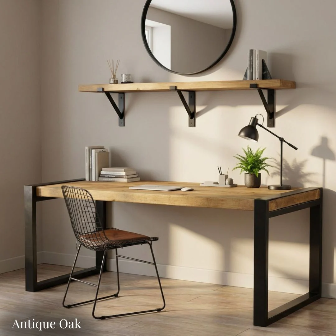 Urban Loft Industrial Office Desk - Image 11