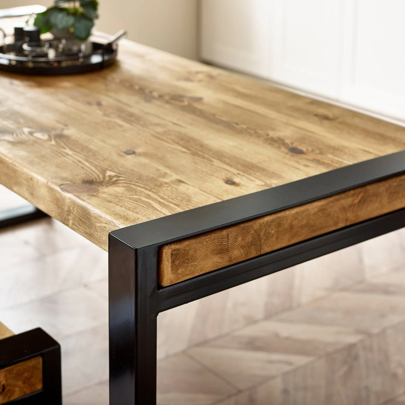 Urban Loft Rustic Dining table - Image 4