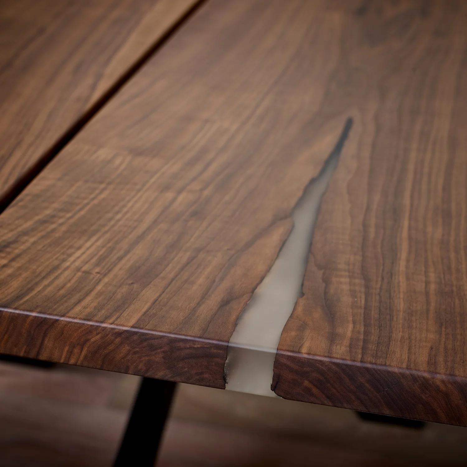 Live Edge Walnut Dining Table - 200 cm | 4423 - Image 5